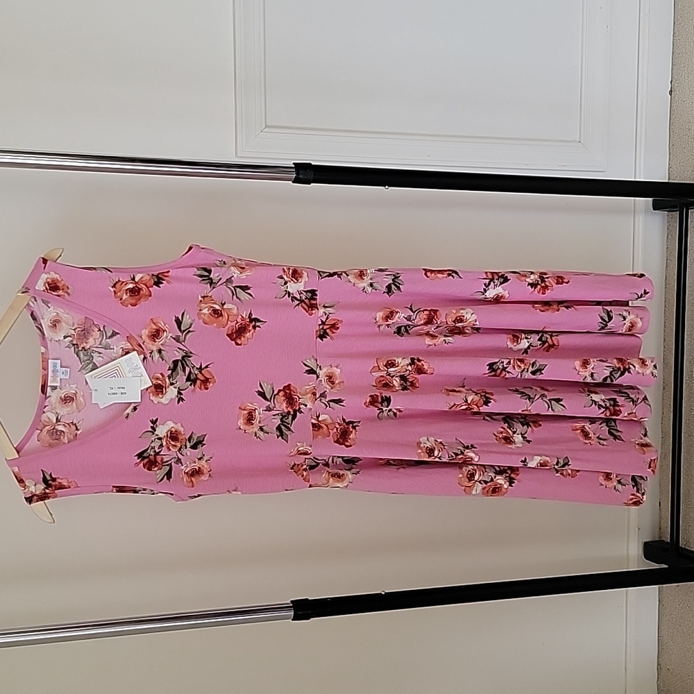 NWT LuLaRoe Nicki Rose Tank Dress